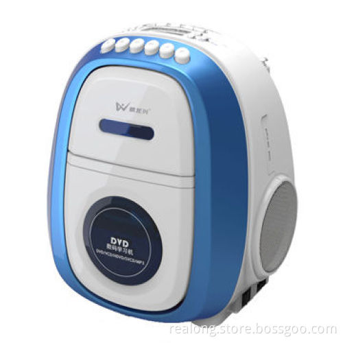 Portable DVD player with FM/AM and cassette function